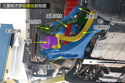 三菱帕杰罗底盘解析 内外兼修的理由