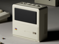 致敬苹果Macintosh，Ayaneo发复古迷你PC，配AMD处理器